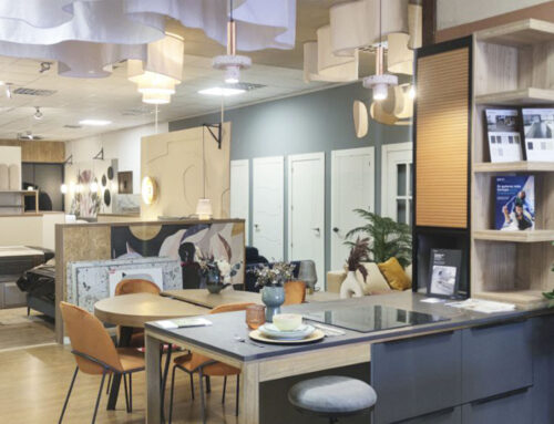 Diseño de tienda de muebles JAUS MOBILIARIO