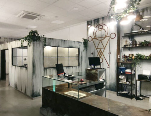 Diseño de estudio tatuajes, «EL LABORATORIO»
